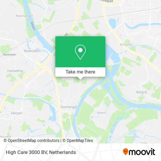 High Care 3000 BV map