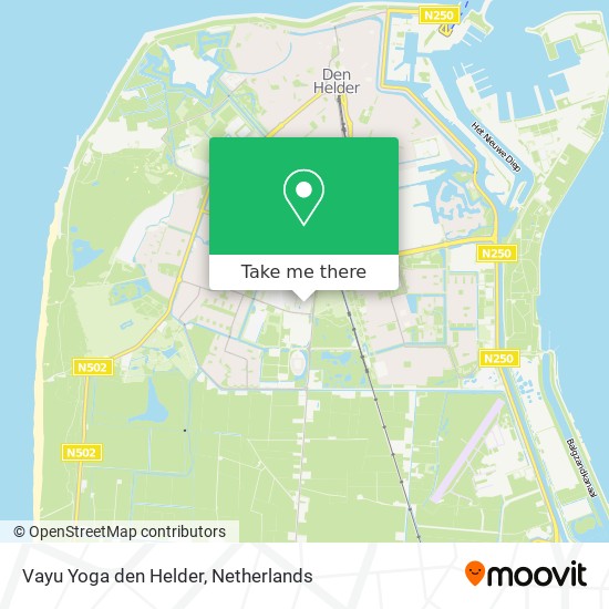 Vayu Yoga den Helder map