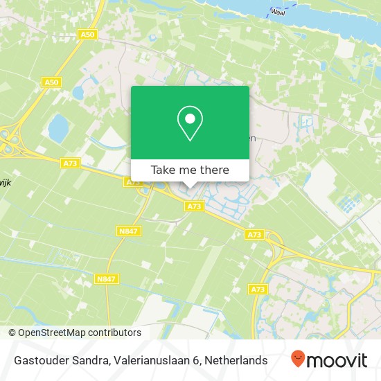 Gastouder Sandra, Valerianuslaan 6 map