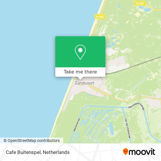 Cafe Buitenspel map