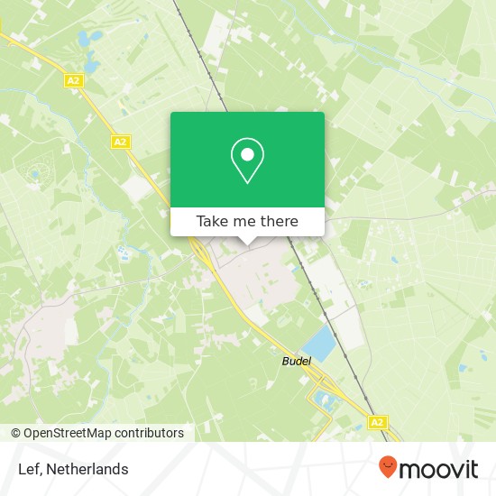 Lef, Sterkselseweg map