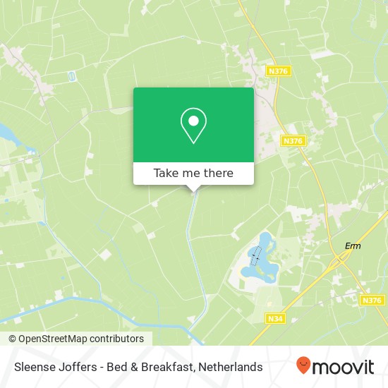 Sleense Joffers - Bed & Breakfast map