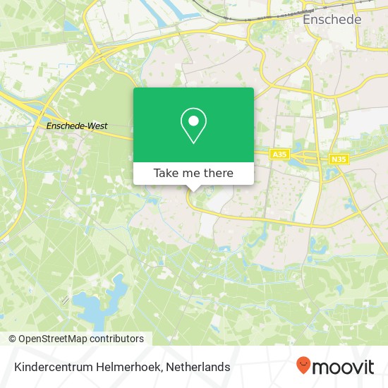 Kindercentrum Helmerhoek, Rondemaatweg 25 map