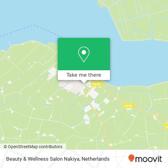 Beauty & Wellness Salon Nakiya, Hoenderweg 71 map