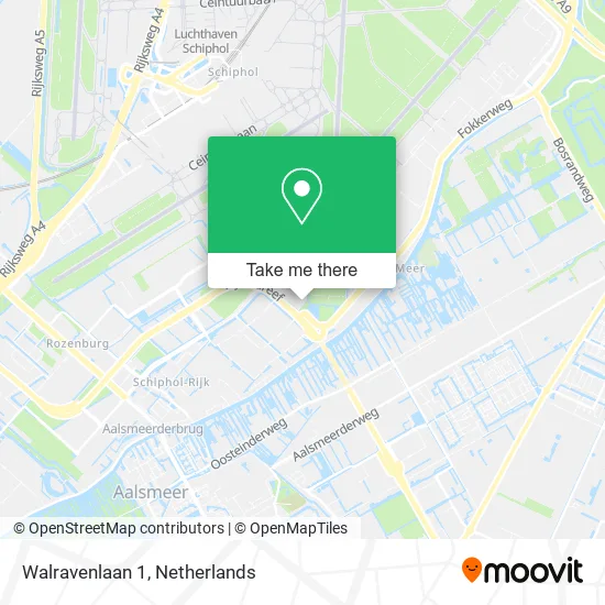 Walravenlaan 1 Karte