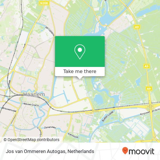 Jos van Ommeren Autogas map