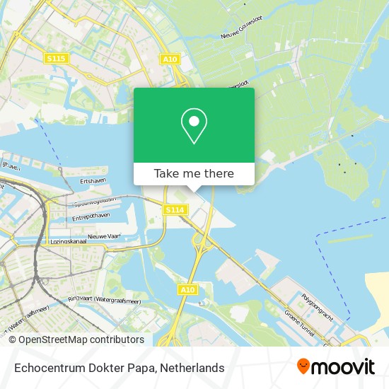 Echocentrum Dokter Papa map