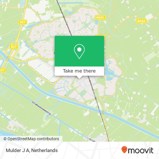 Mulder J A, Timmerhout 10 map