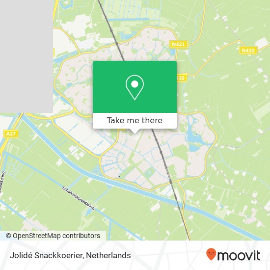 Jolidé Snackkoerier, Lange Schaft 9E map