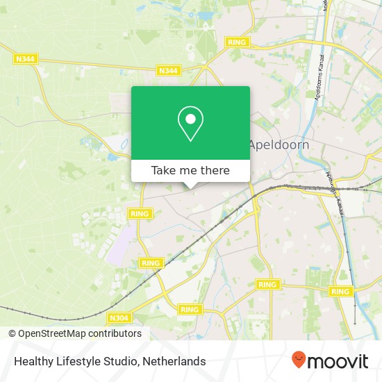 Healthy Lifestyle Studio, Asselsestraat 251A Karte