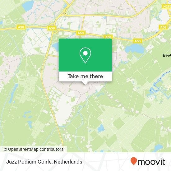 Jazz Podium Goirle map