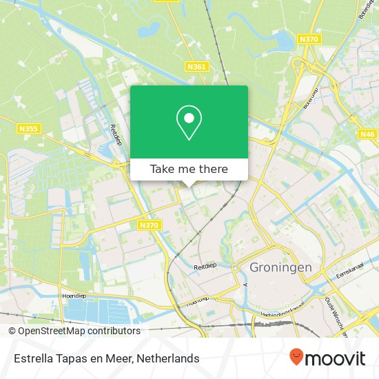 Estrella Tapas en Meer, Dierenriemstraat 106A map