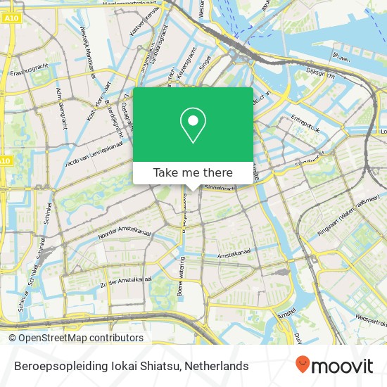 Beroepsopleiding Iokai Shiatsu, Eerste Jacob van Campenstraat 40 map