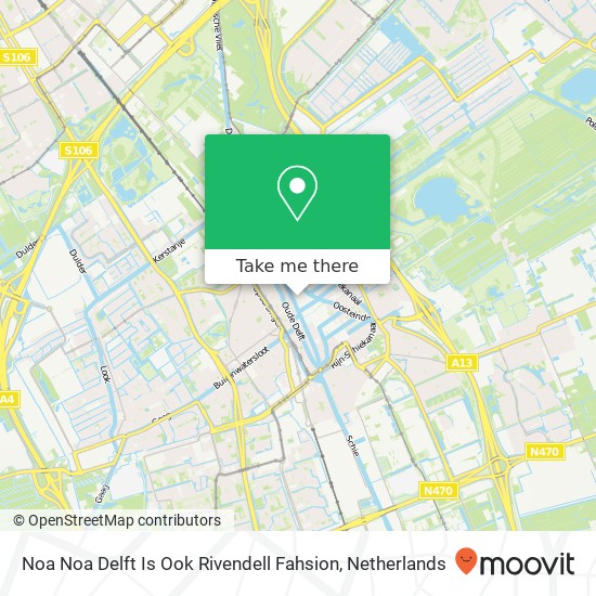 Noa Noa Delft Is Ook Rivendell Fahsion, Choorstraat 12 map
