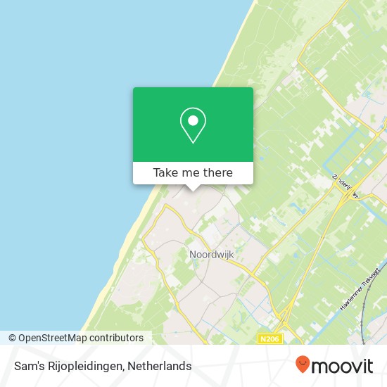 Sam's Rijopleidingen, Oranje Nassaustraat 35 map