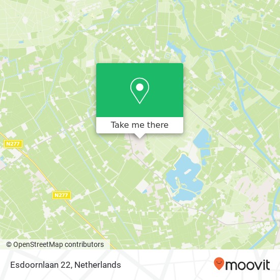 Esdoornlaan 22, 5453 KA Langenboom map