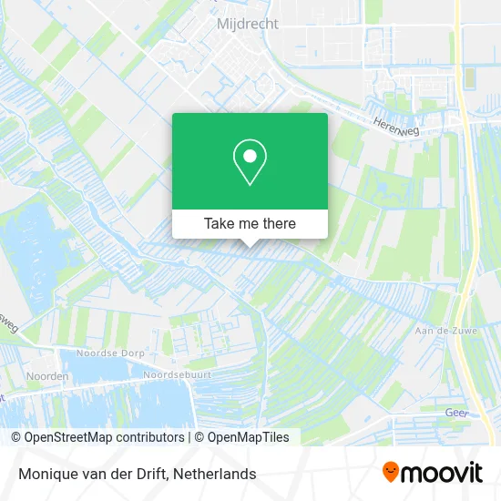 Monique van der Drift map