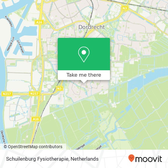 Schuilenburg Fysiotherapie, Schuilenburg 92 map