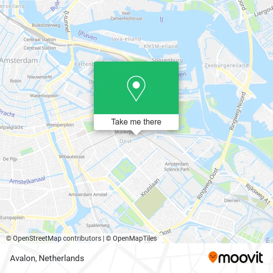 Avalon map