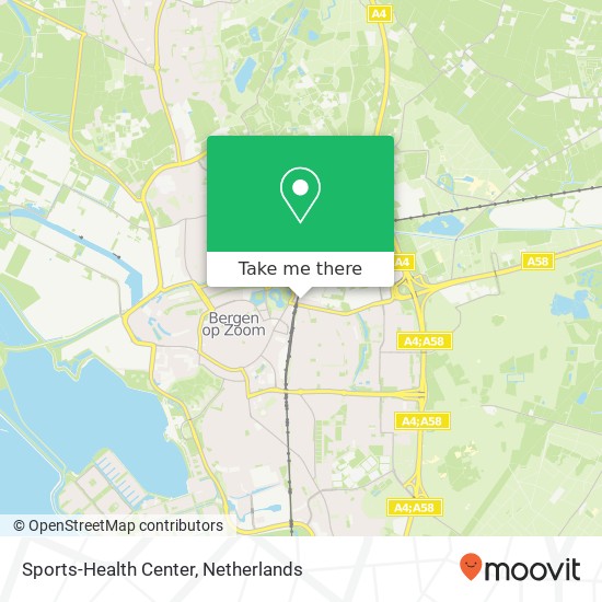 Sports-Health Center, Wattweg 1A map