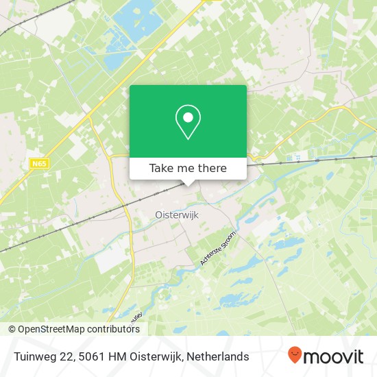 Tuinweg 22, 5061 HM Oisterwijk map