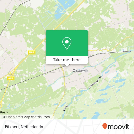 Fitxpert, Hoogstraat 145 Karte