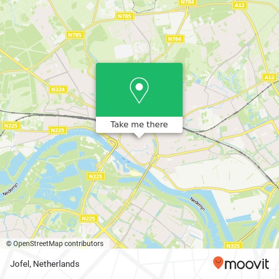 Jofel, Zwanenstraat 5A map
