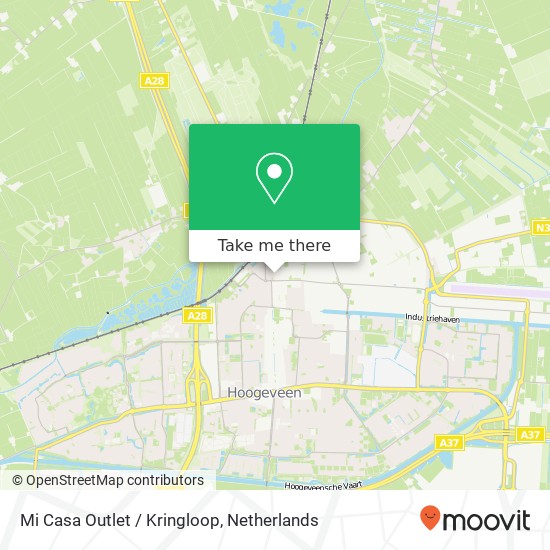 Mi Casa Outlet / Kringloop, Voltastraat 2A map