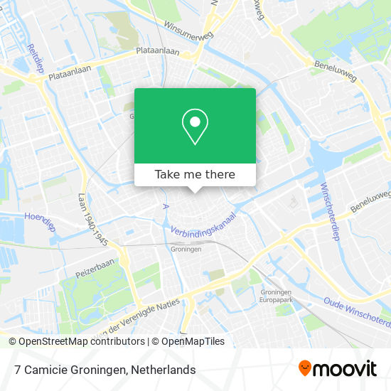 7 Camicie Groningen map