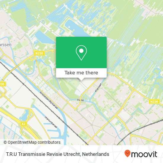 T.R.U Transmissie Revisie Utrecht Karte