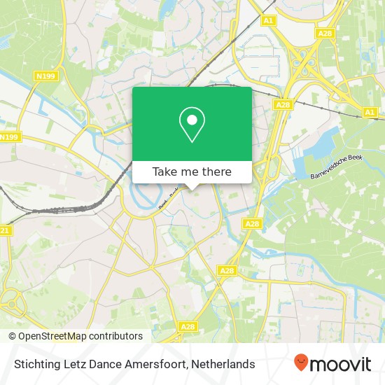 Stichting Letz Dance Amersfoort, Sem Dresdenstraat 7 map