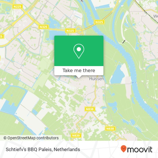 Schtiefv's BBQ Paleis, Doormanstraat Karte