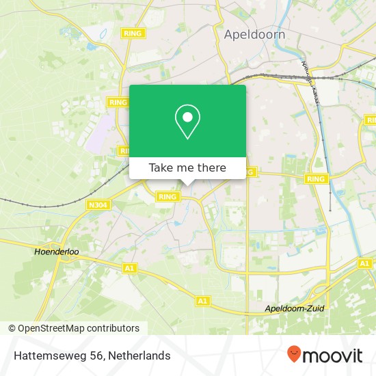 Hattemseweg 56, 7335 JM Apeldoorn map