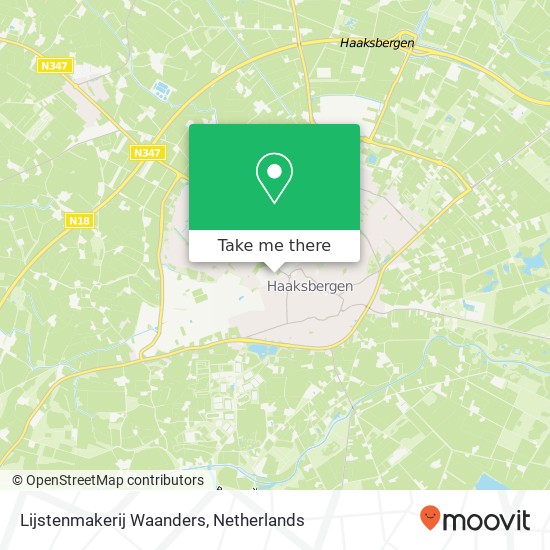 Lijstenmakerij Waanders map