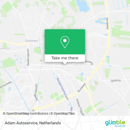 Adam Autoservice map