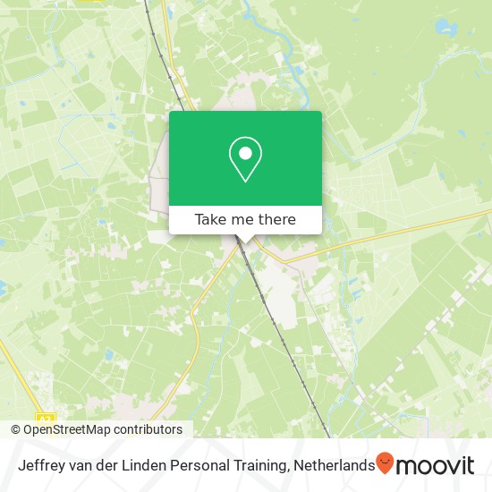 Jeffrey van der Linden Personal Training, Oude Stationsstraat 23D Karte