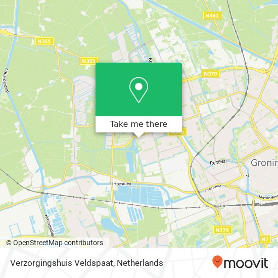 Verzorgingshuis Veldspaat map