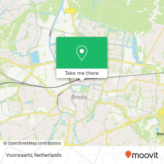 Voorwaartz, Emmastraat 21D Karte