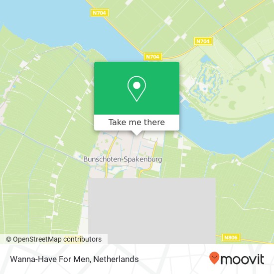 Wanna-Have For Men, Zuidwenk 18 map