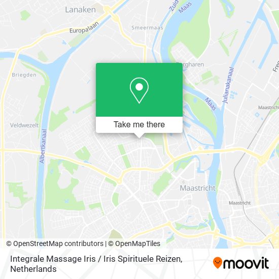 Integrale Massage Iris / Iris Spirituele Reizen map