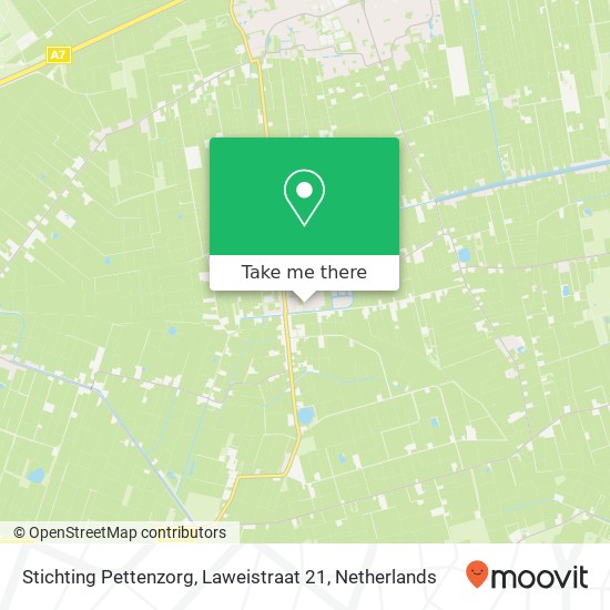Stichting Pettenzorg, Laweistraat 21 map