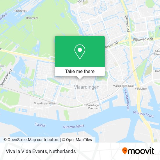 Viva la Vida Events map