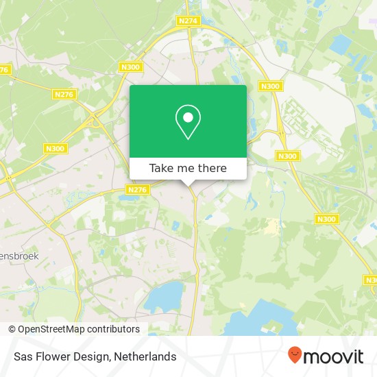 Sas Flower Design, Akerstraat 16 map