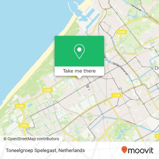 Toneelgroep Spelegast map