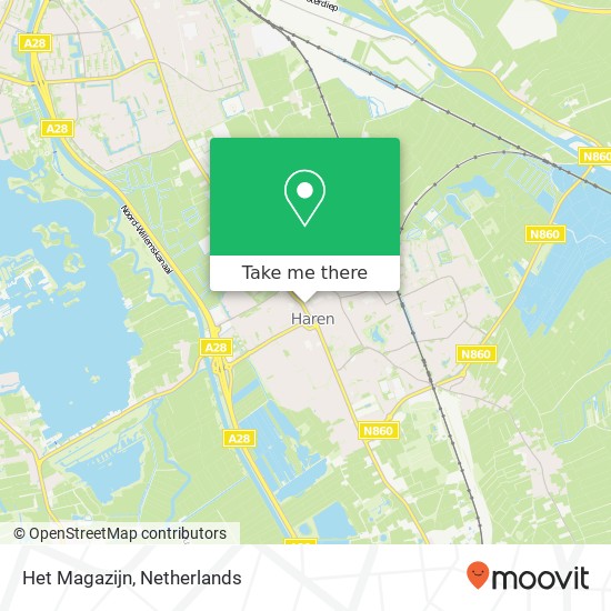 Het Magazijn, Kerkstraat 1 map