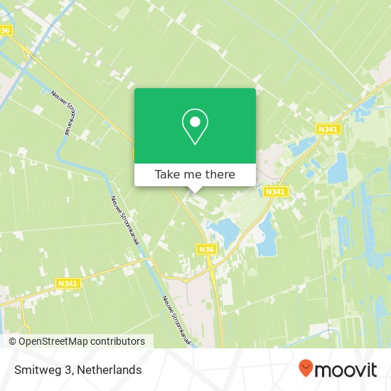 Smitweg 3, 7693 PV Sibculo map