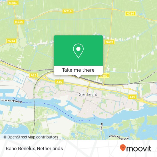 Bano Benelux, Lelystraat 57M Karte