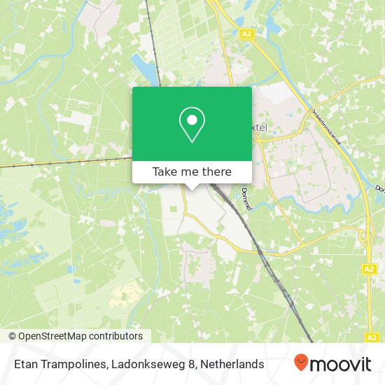 Etan Trampolines, Ladonkseweg 8 map