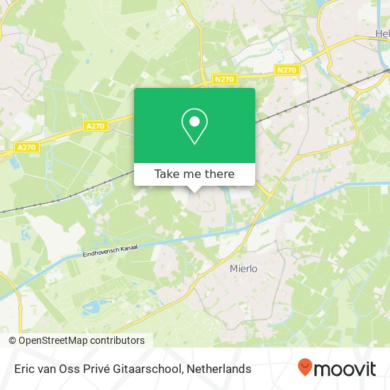 Eric van Oss Privé Gitaarschool, Raaphoeve 3 map