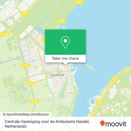 Centrale Vereniging voor de Ambulante Handel, Stevinweg 2 map